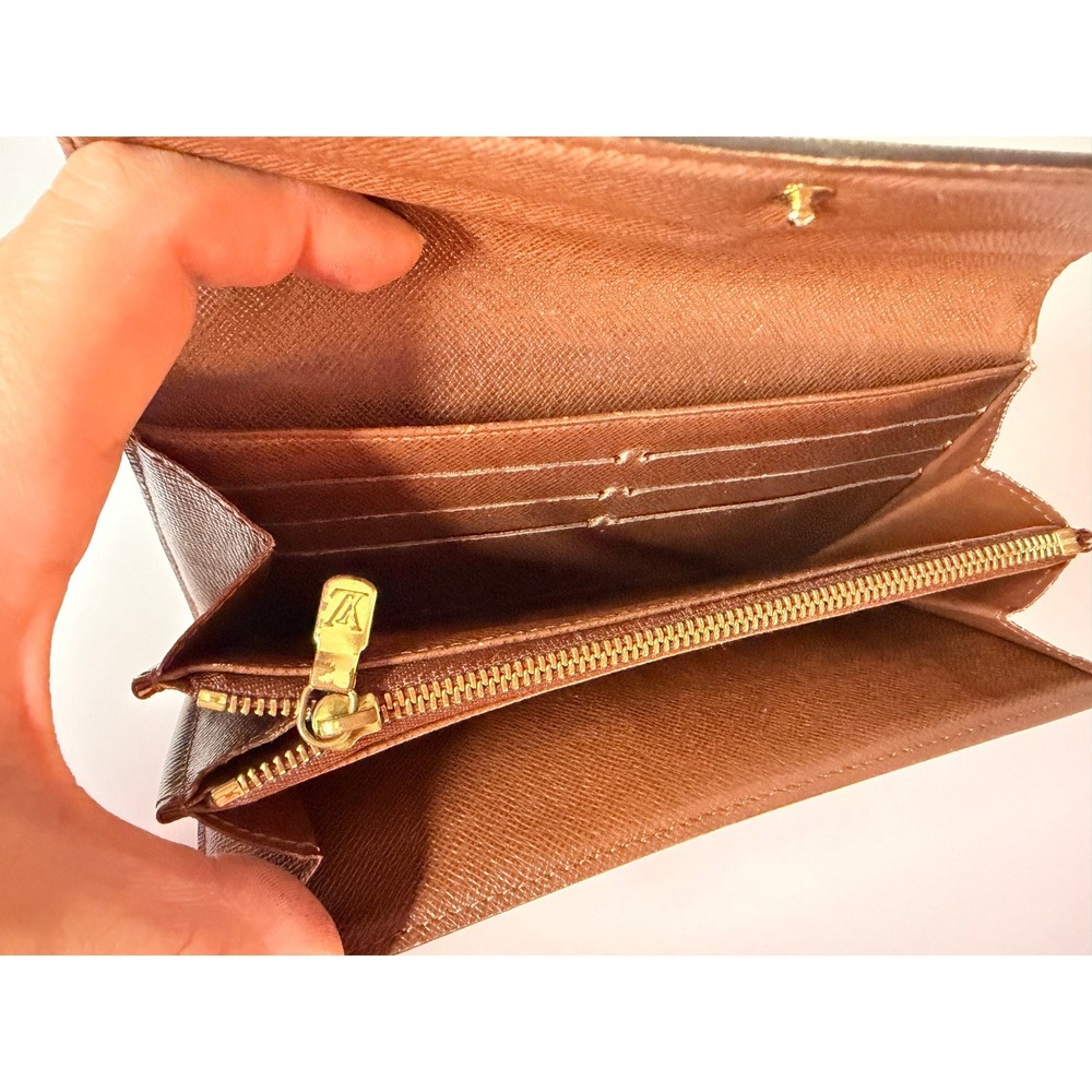 Louis Vuitton Monogram Canvas Sarah Wallet circa 2010 - Picture 3 of 9